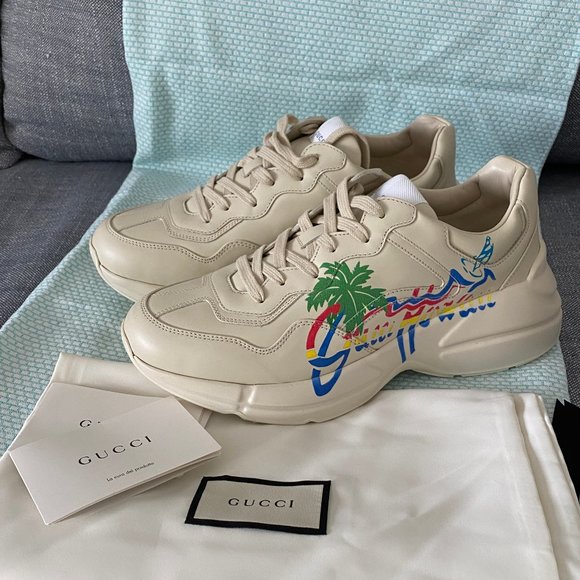 Gucci Rhyton "Hawaii" Sneakers - Picture 1 of 5